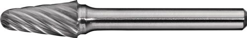 Promat/Tecwerk Stiftfrees | KEL RVS | d. 12 mm koplengte 25 mm schacht-d. 6 mm | hardmetaal | vertanding normaal, fijn - 4000868063
