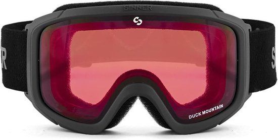 SINNER DUCK MOUNTAIN Ski Goggle Matte Black Unisex One Size