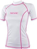 Seac T-Sun Short Rashguard Dames S Polyester Korte Mouw Effen