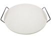 Gusta Pizzasteen - Rond - 33 cm - Wit