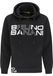 Bruno Banani Sweatshirt 'Brooks' zwart / wit