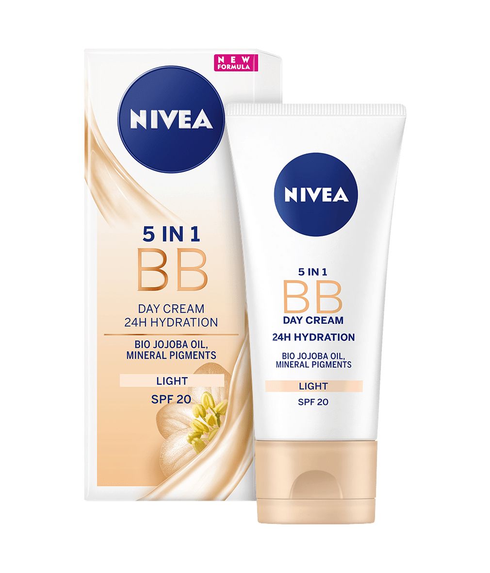 NIVEA Essentials 5-in-1 BB Cream Light - SPF 15 - 50ml