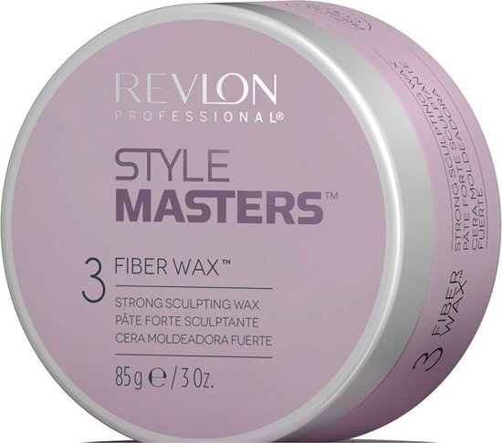 Revlon STYLE MASTERS FIBER WAX STRONG SCULPTING WAX HOLD 3 - LOOK NATURAL 85GR