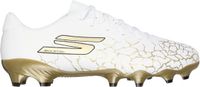 Skechers Voetbalschoenen SKX 1.5 Academy FG Mannen Wit/Zwart/Goud Schoenmaat 42