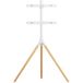 ONKRON TS1220-W TV-bevestiging 165,1 cm (65") Wit, Hout
