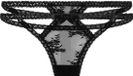 Hunkemöller Dames Lingerie String Irina - Zwart - maat M