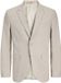 JACK&JONES JPRSTAN SEERSUCKER BLAZER Hommes Gris Polyester/Élasthanne Coupe ajustée