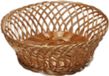 Panier en plastique tressé d-28cm, h-11cm