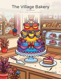 The Village Bakery: A Stillside Coloring Book