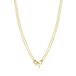 ZINZI ketting van verguld zilver met sierlijke strik 40-43cm ZIC2677