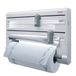 Leifheit 25703 - Porte-rouleau mural - Gris, Blanc
