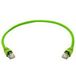 Telegärtner 100008283 RJ45 câble réseau, câble patch CAT 6a S/FTP 2,0 m vert avec manchon de protection contre les pliages 1 pc(s)