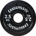 Lifemaxx Crossmaxx Gekalibreerde Halterschijven - 50 mm - 2,5 kg