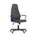 Nuwo Grid Gamingstoel, draaibaar, in hoogte verstelbaar, ergonomische bureau- en bureaustoel, ademende zitting en rugleuning, draagkracht 110 kg, blauw