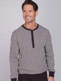 Pastunette - Urban Essence - Pyjama - Katoen - Bruin/Beige - Maat 4XL