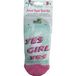 Airplus Aloë Spa Sokken - Hydraterende sokken - Giada/Rosa Kleur - "Yes Girl Yes" - Single Size