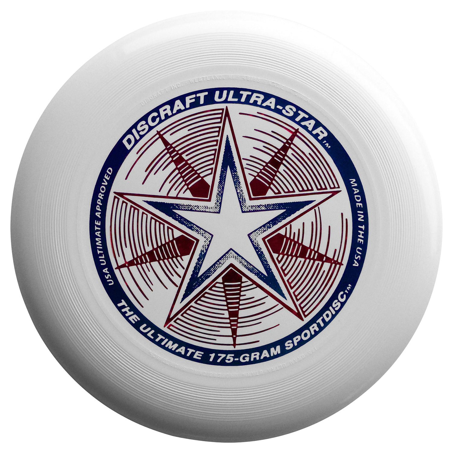 Discraft UltraStar Frisbee - Wit - 175 gram