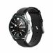 By Qubix Qubix Classic leren bandje Zwart 46mm voor Huawei Watch GT 6 / GT 7 / GT 6 pro / GT 7 pro