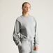 ADIDAS BY STELLA MCCARTNEY Sportief sweatshirt ' Regular' lichtgrijs