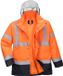 Portwest Hi-Vis 4-in-1 Contrast Traffic Jack S471 - Oranje/Marine - XL