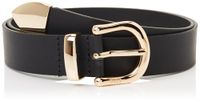 HUGO Nora_tri_sz30 10207222 01 Damesriem, zwart.