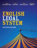 English Oxford University Press English Legal System, Paperback, 708 Pages, Edition 7
