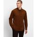 OLYMP Casual Regular Fit ribfluwelen overhemd caramel, Effen