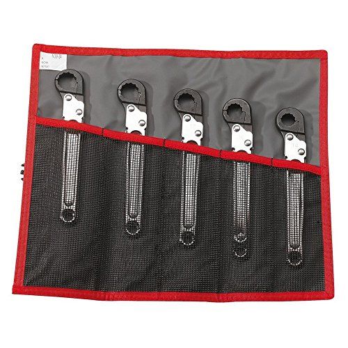 FACOM 70A.JE5T Ratcheting Ring Spanner Set - 5 Piece