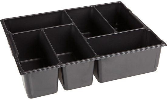 BS Systems inzetstuk voor kleine onderdelen 6 laden LB 136