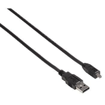 Hama USB 2.0 Cable - 1.8m - USB A - Black