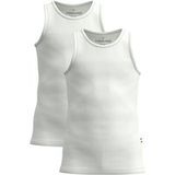 Vingino Tank (2-pack) Real White Taille: XS | T-Shirts Outlet | Unisex | Blanche