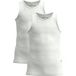 Vingino Tank (2-pack) Real White Taille: XS | T-Shirts Outlet | Unisex | Blanche