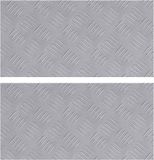 vidaXL - Tapis d'escalier - 2 pièces - 50 x 25 cm - Argent - Aluminium - Rectangulaire