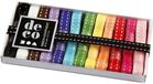 Creativ company CC Linten Set 10 mm 1 m Arc-en-ciel 12 pièces