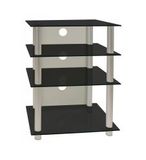 VCM Morgenthaler 14105 multimediawagen & -steun Aluminium, Zwart
