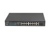 Lanberg RSFE-16P-2C-150 Unmanaged Gigabit Ethernet (10/100/1000) Power over Ethernet (PoE) Zwart
