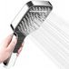 Unyqoos® Douchekop met waterbesparing, 7 standen en stopfunctie