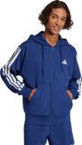 adidas Sportswear Essentials 3-Stripes French Terry Ritshoodie - Heren - Blauw