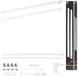 Paulmann LED-onderkastverlichting Inline Startersset 3000K dimbaar 2x6W 550x26 mm 2x500lm 230/24V Wit mat