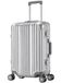 Travelhouse Londen Handbagagekoffer Trolley Zilver Aluminium-polycarbonaat Harde koffer