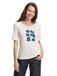 TOM TAILOR 1047062 T-shirt pour femmes, 10320 - blanc doux transparent, S