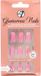 W7 Glamorous Nails - Pink Bell (met nagellijm & vijl)