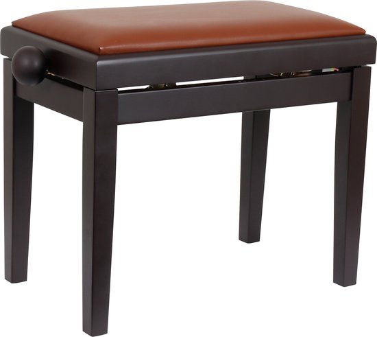 Innox PB 40BR Pianobank - Rosewood, Bruin Leer