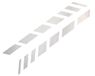 FOLIATEC Shades Design Autosticker, zilver chroom mat, 9 x 77 cm
