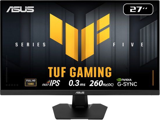 ASUS TUF Gaming VG279QM5F - 27 inch - FHD - 240Hz - 1ms - IPS - Speakers