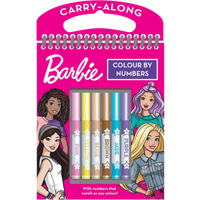Barbie Barbie Kleur-Op-Nummer Activiteitenset