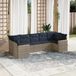 Maison Exclusive - Salon de jardin 7 pièces avec coussins gris en résine tressée
