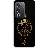Maniacase Coque Pour Oppo A80 PSG logo jordan doré étoile champion