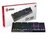 MSI Vigor GK30 Gaming Toetsenbord USB QWERTY Spaans Zwart