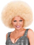 Widmann Blonde oversized Afro pruik